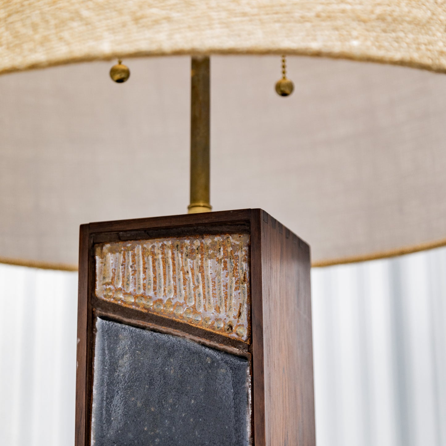 Gordon + Jane Martz | Ceramic Tile Table Lamp