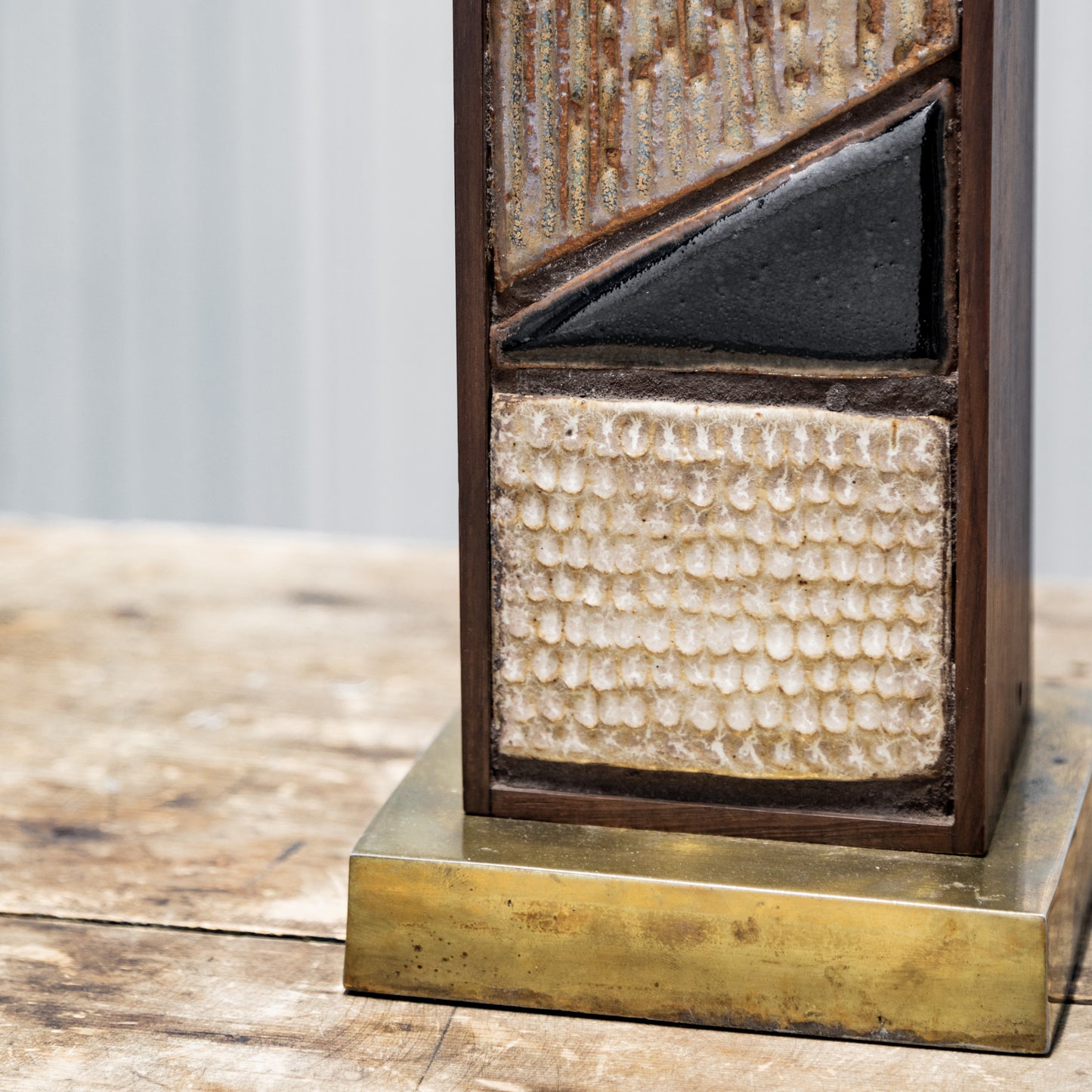 Gordon + Jane Martz | Ceramic Tile Table Lamp