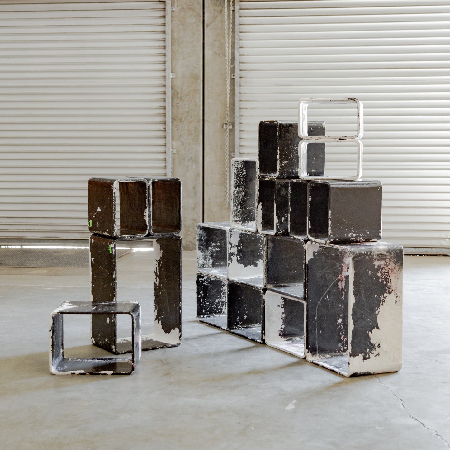 Willy Guhl | Modular Fiber Concrete Cube Set