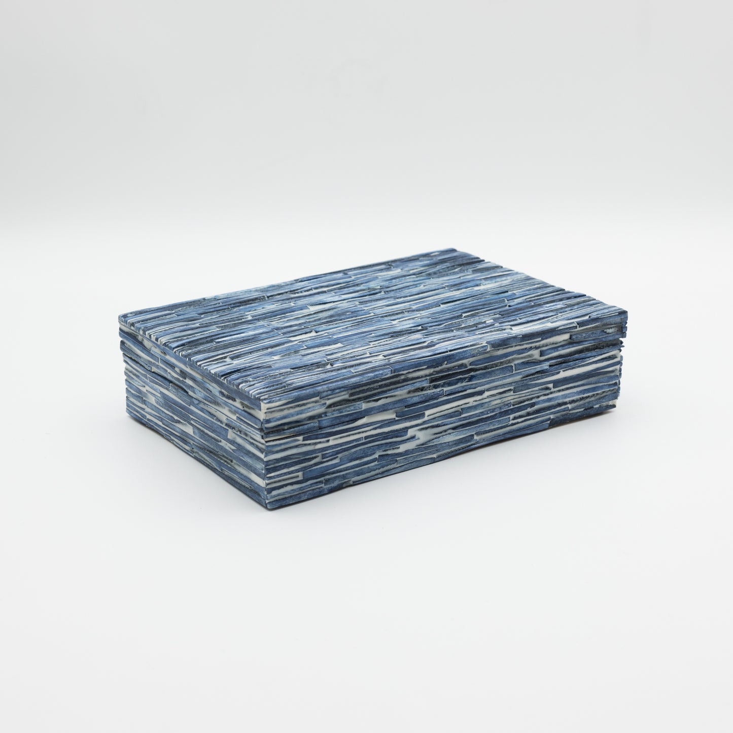 Blue Bone Inlay Box