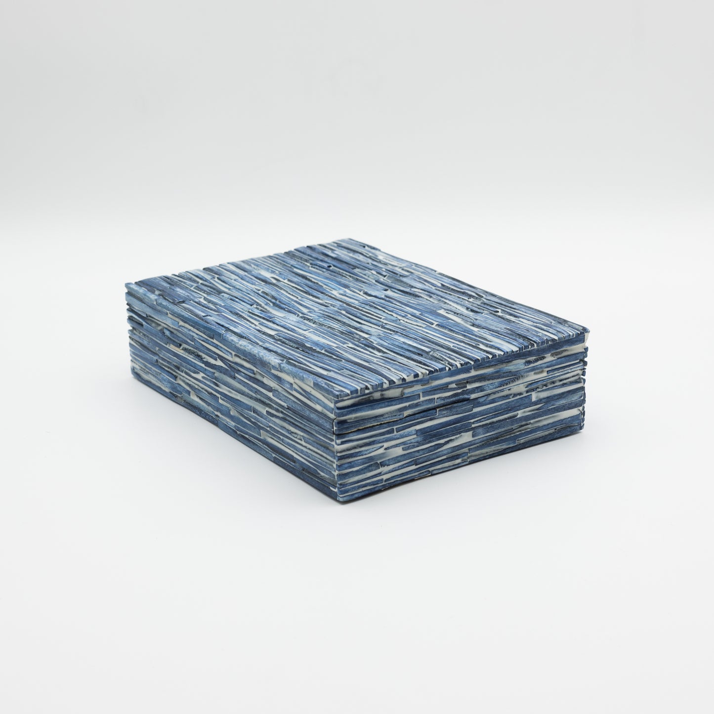 Blue Bone Inlay Box