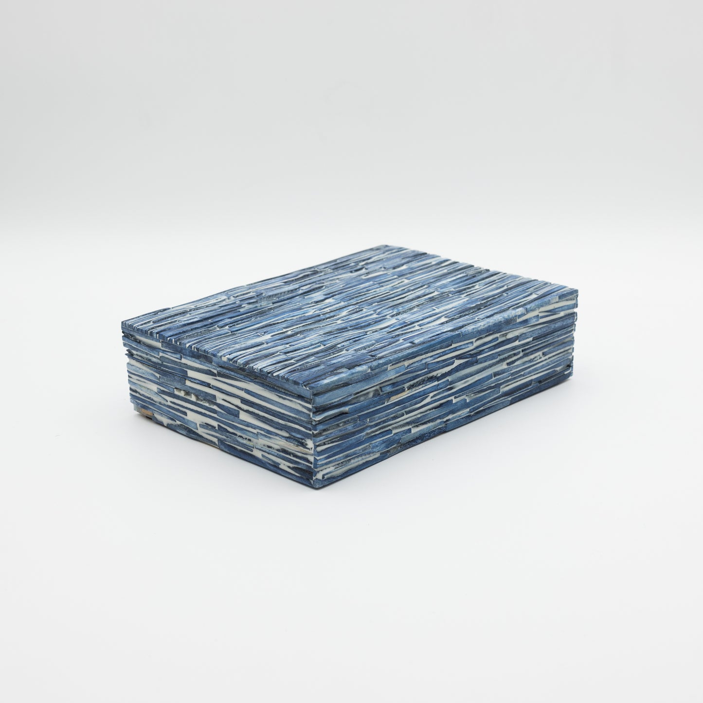 Blue Bone Inlay Box