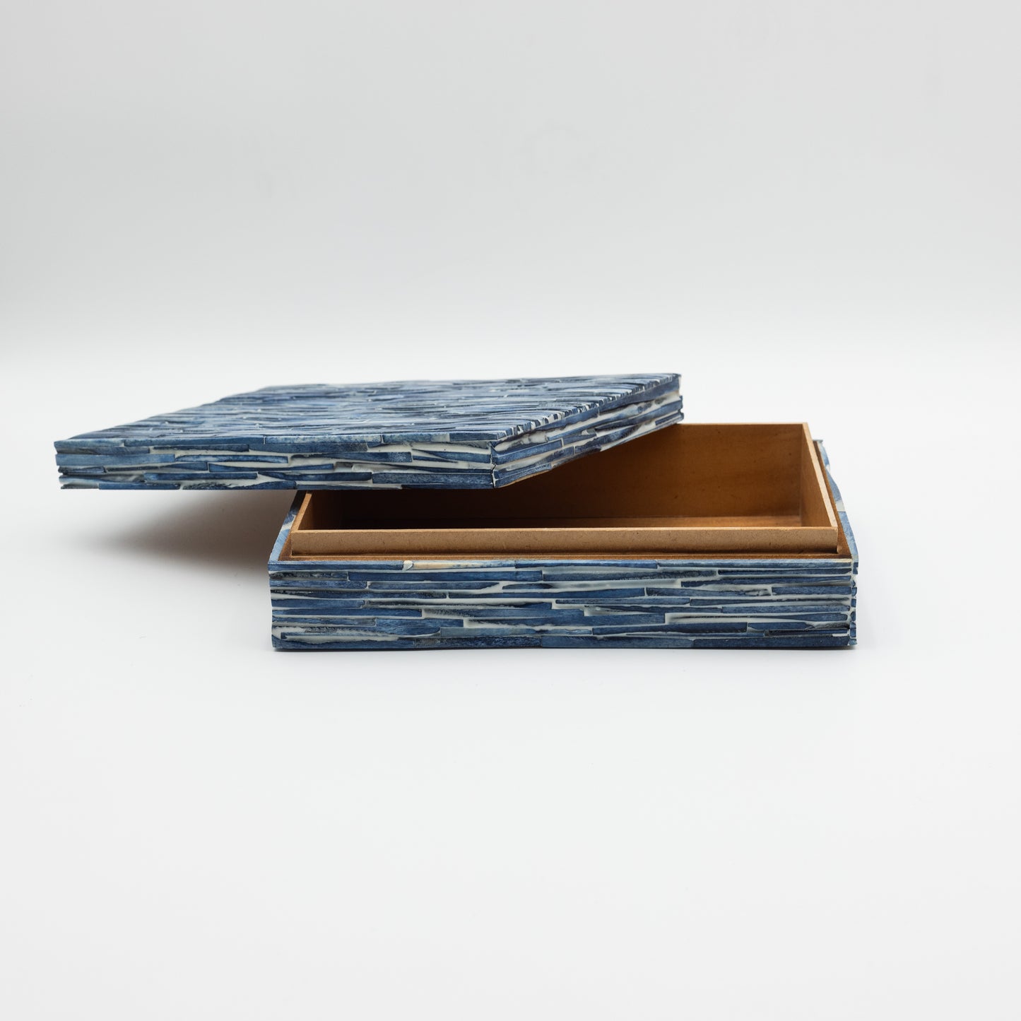 Blue Bone Inlay Box