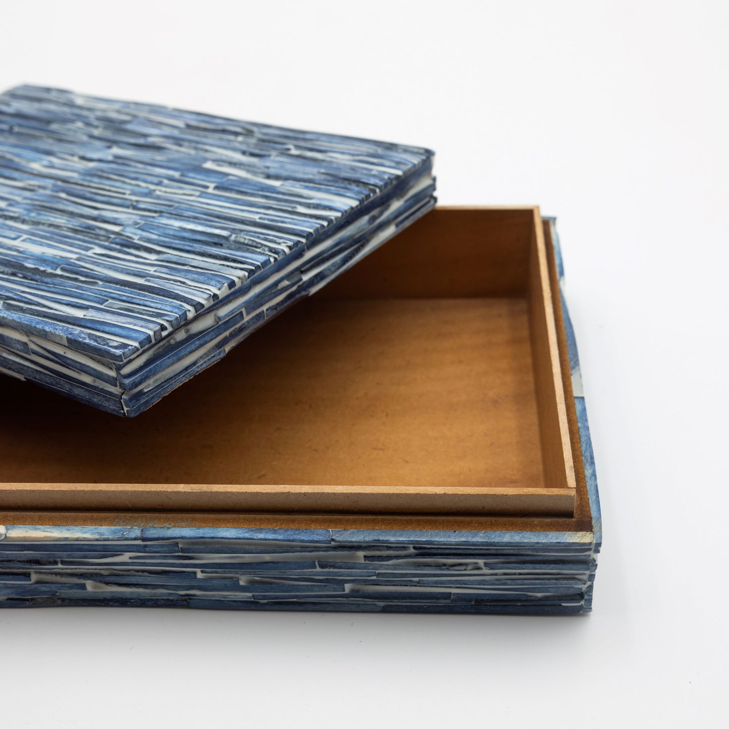 Blue Bone Inlay Box