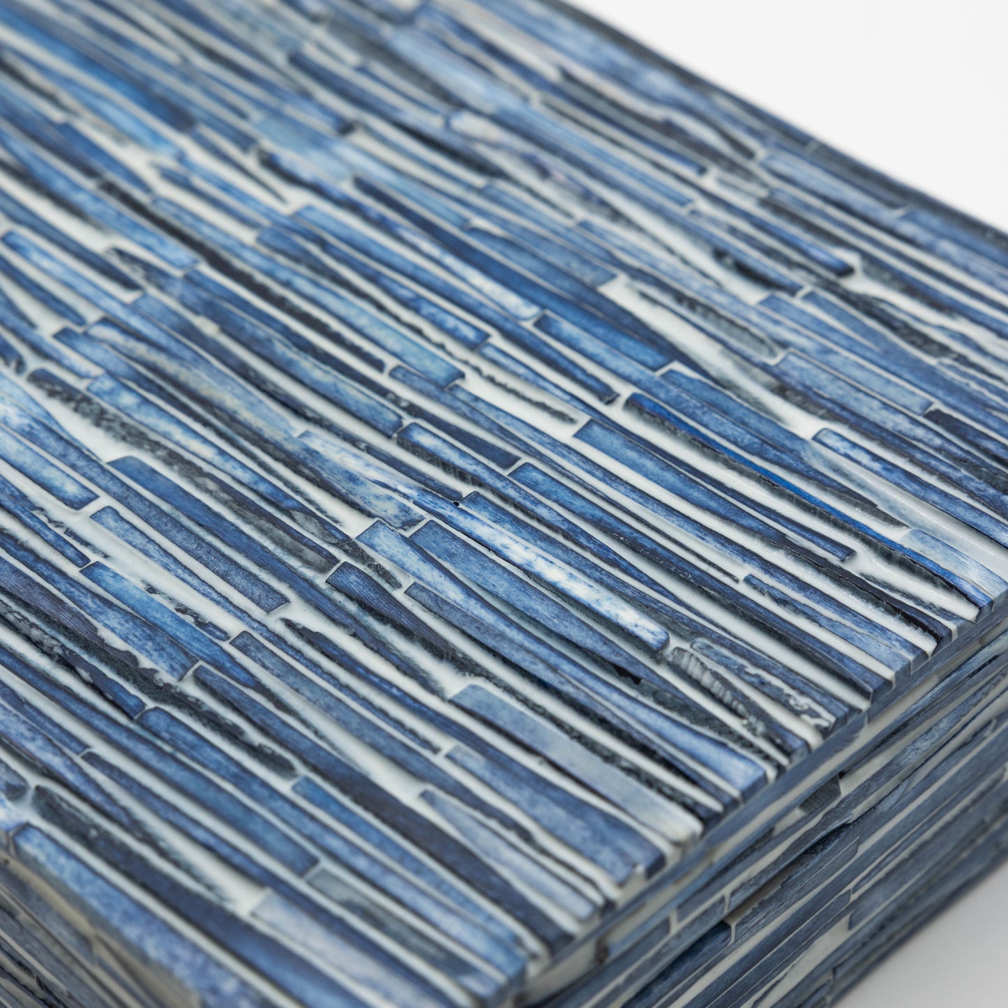 Blue Bone Inlay Box