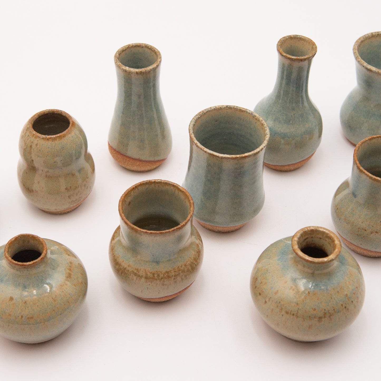 Sara Pilchman Ceramics | Tiny Pots - Sage