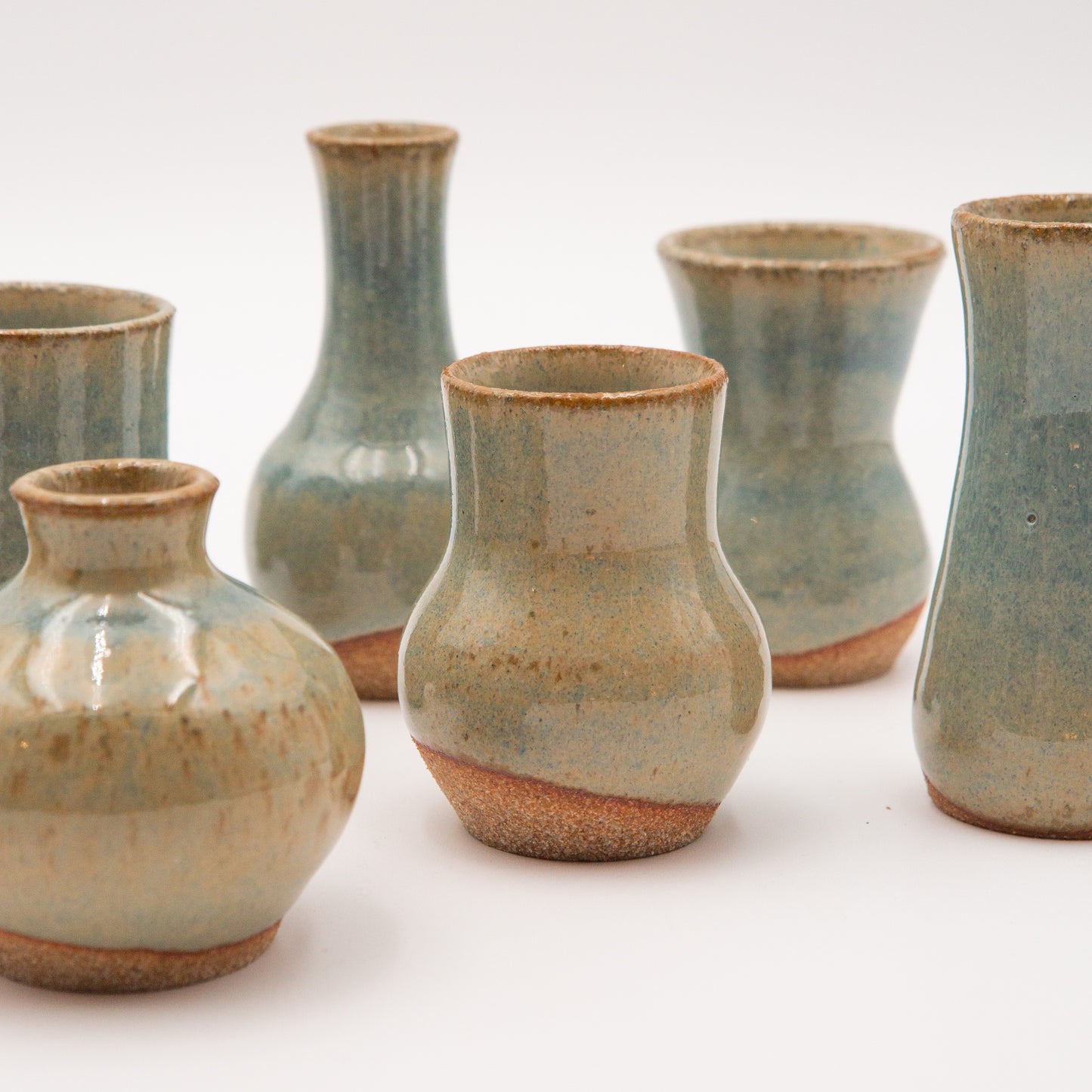 Sara Pilchman Ceramics | Tiny Pots - Sage