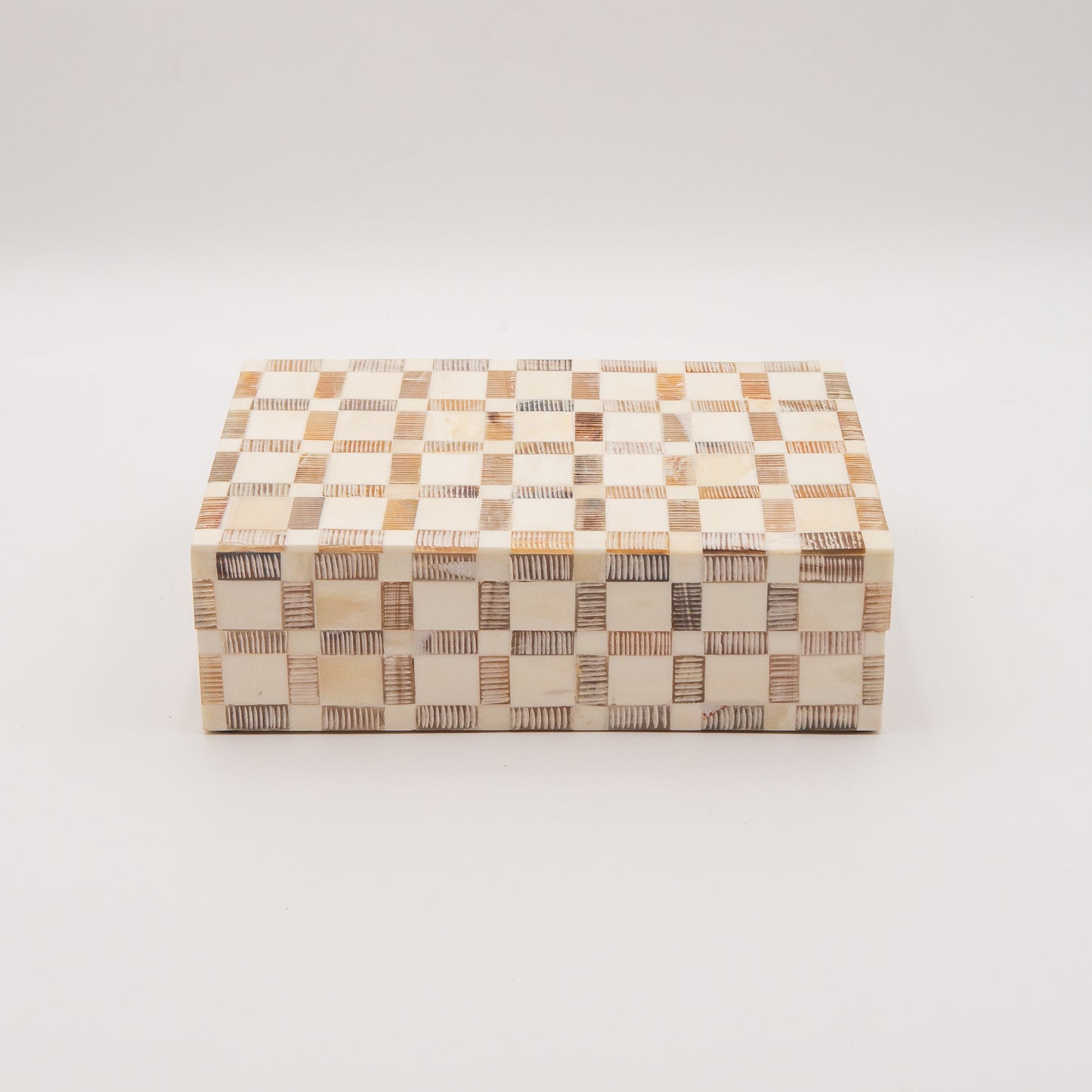 Checkered Bone Inlay Box