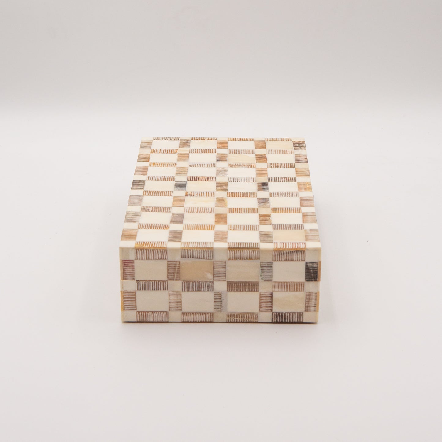 Checkered Bone Inlay Box