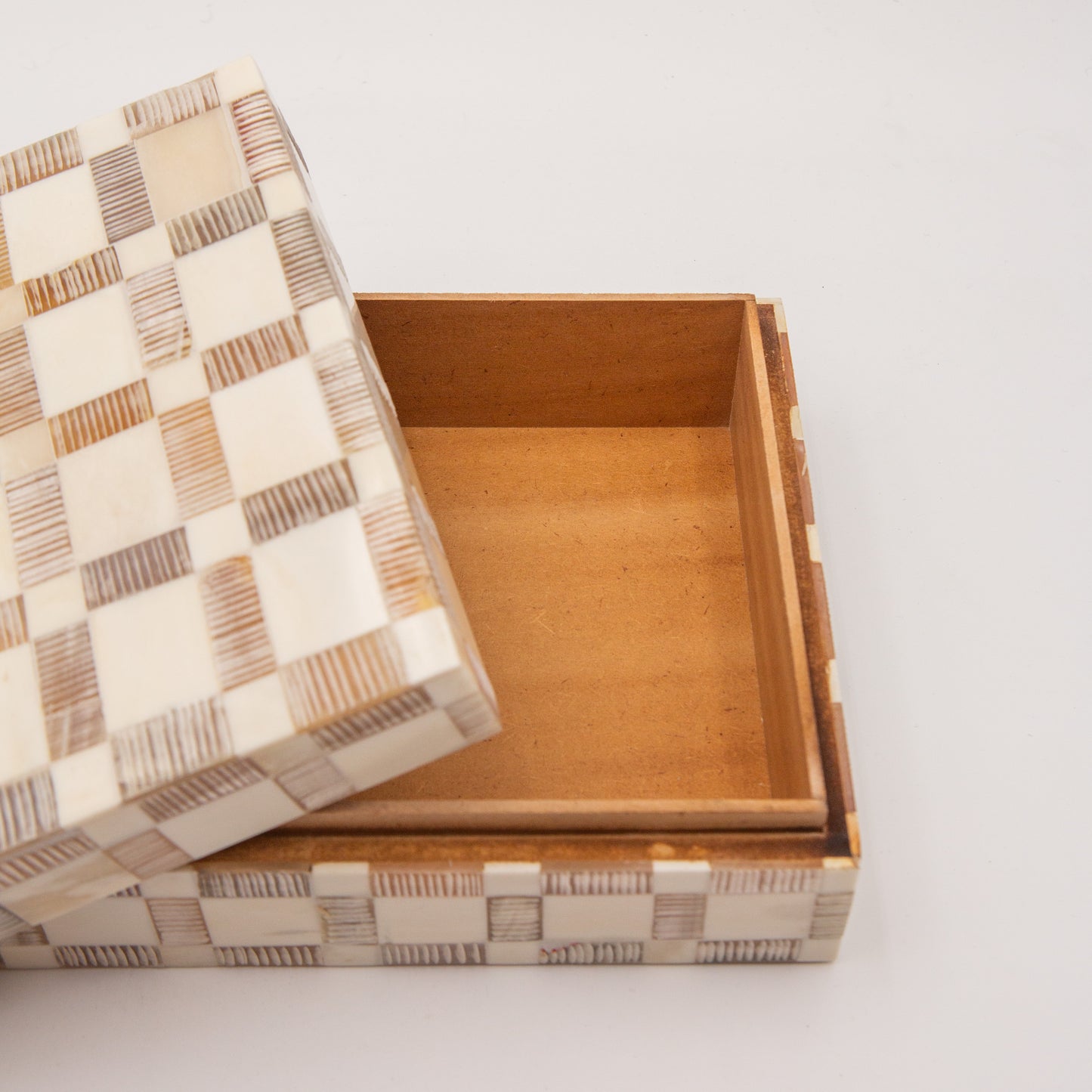 Checkered Bone Inlay Box