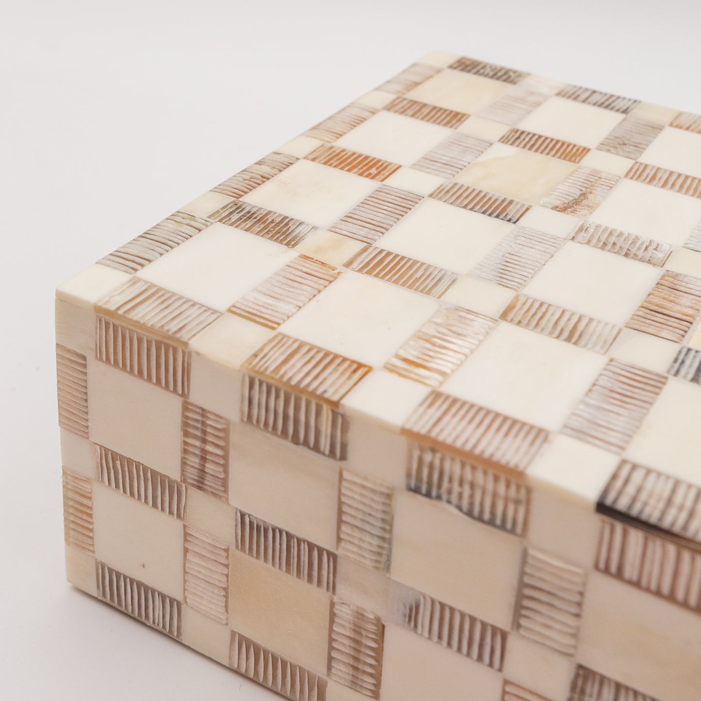 Checkered Bone Inlay Box