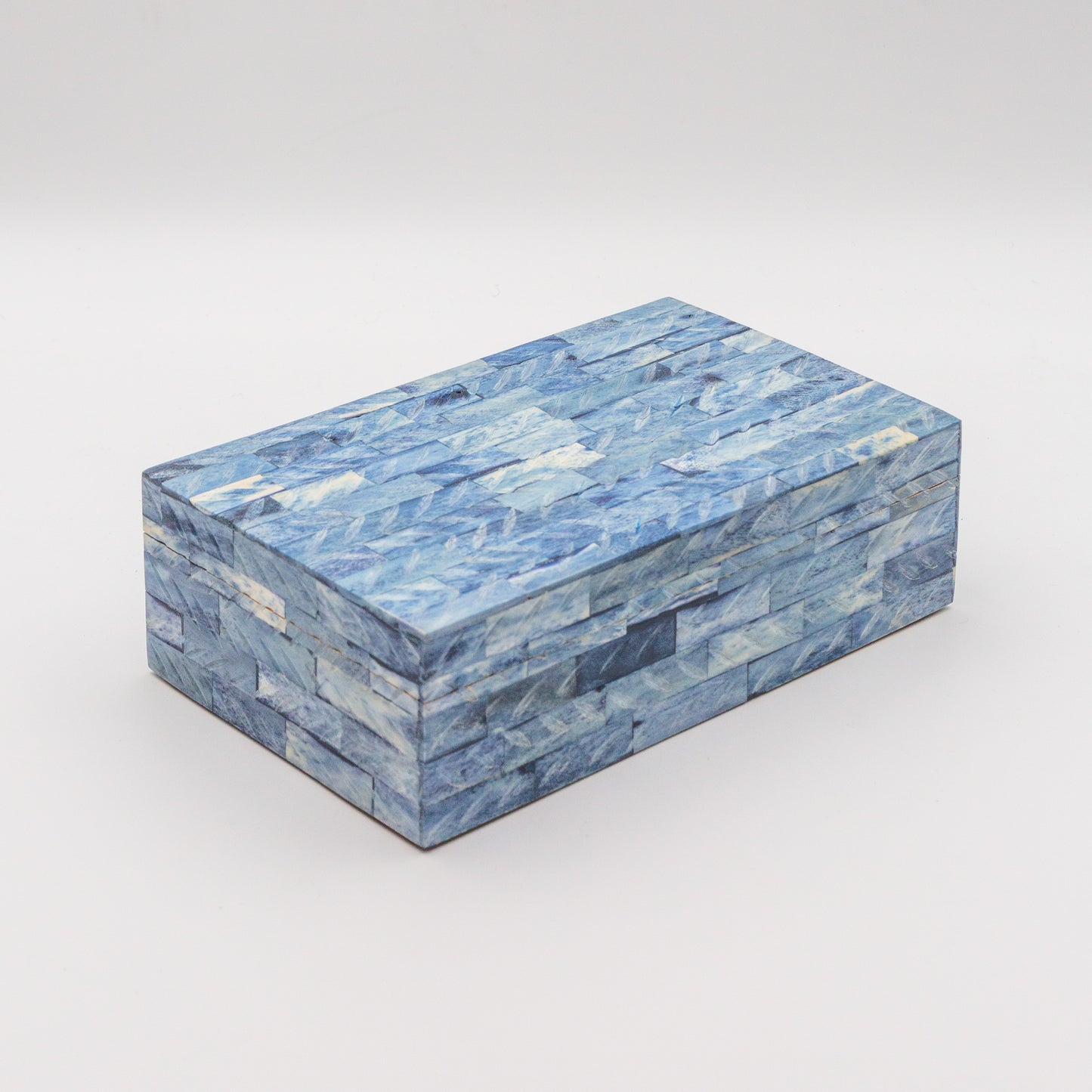 Blue Bone Inlay Box