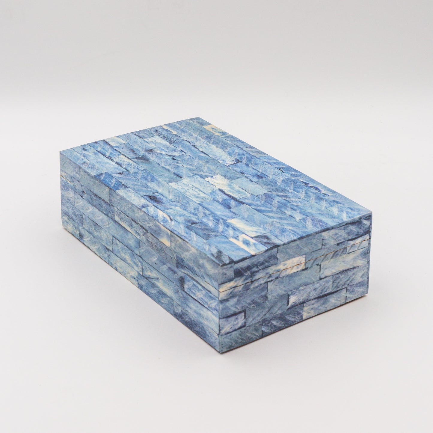 Blue Bone Inlay Box