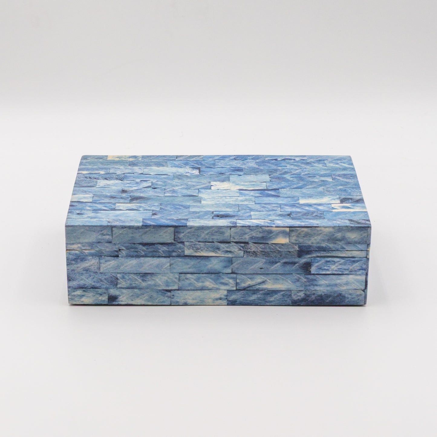 Blue Bone Inlay Box