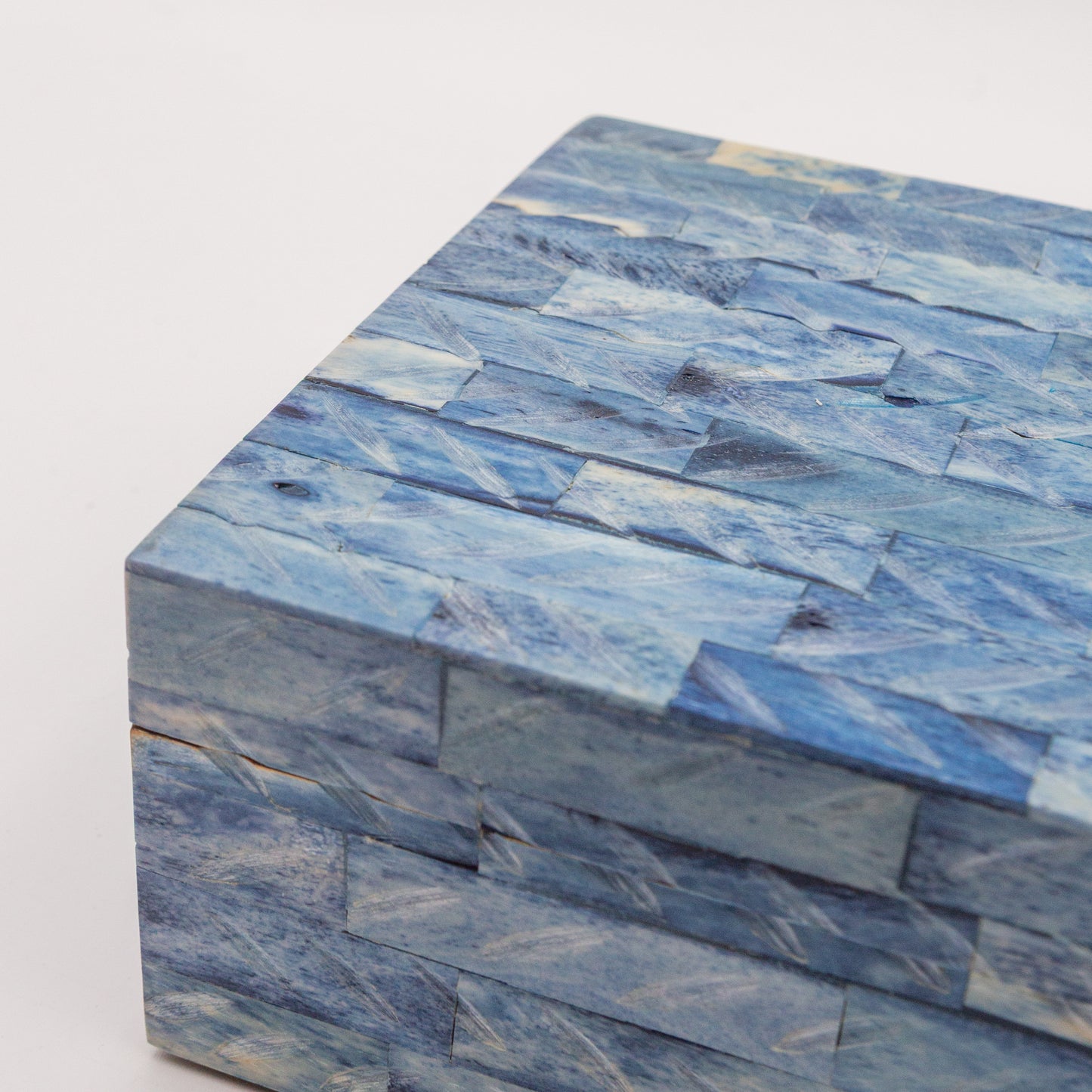 Blue Bone Inlay Box