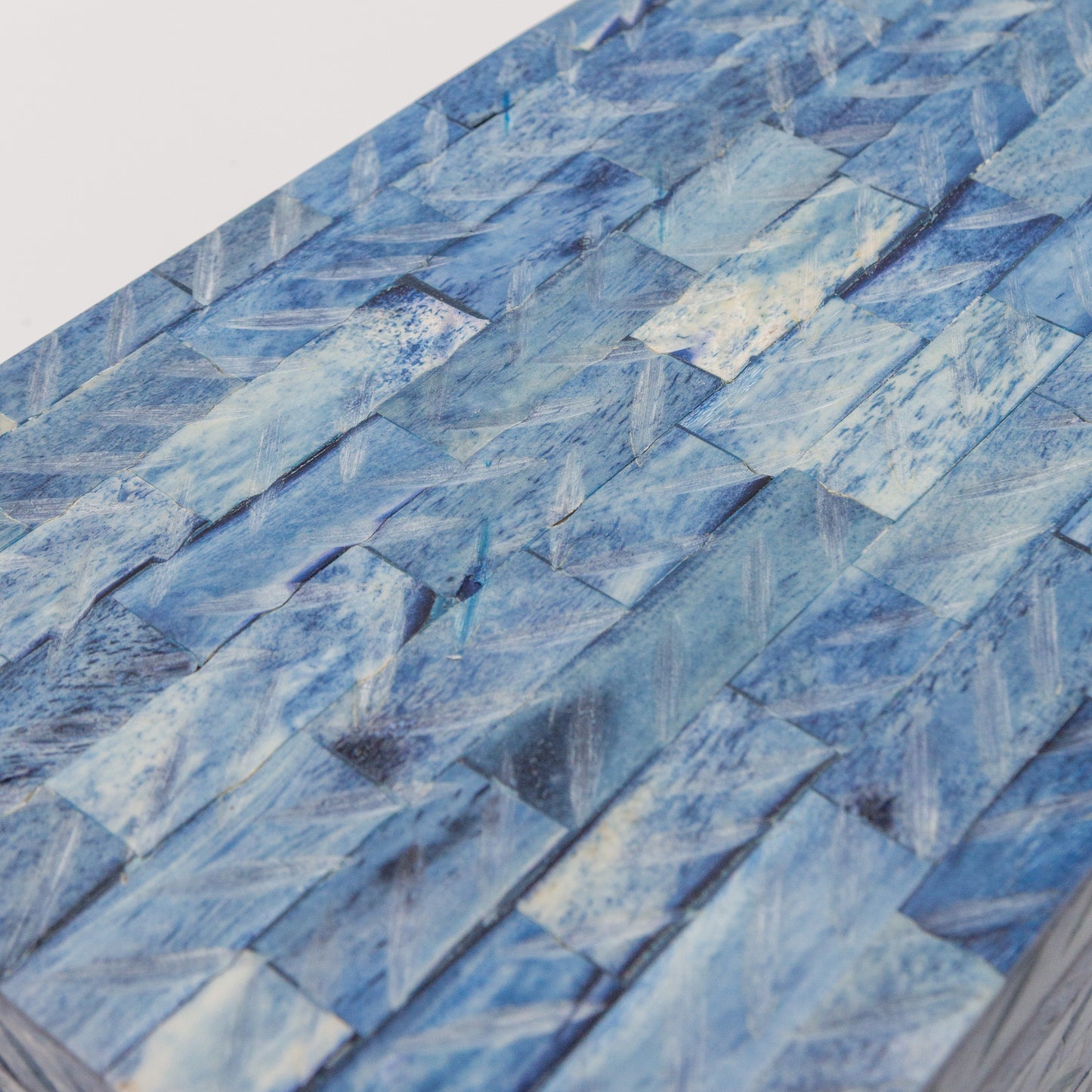 Blue Bone Inlay Box