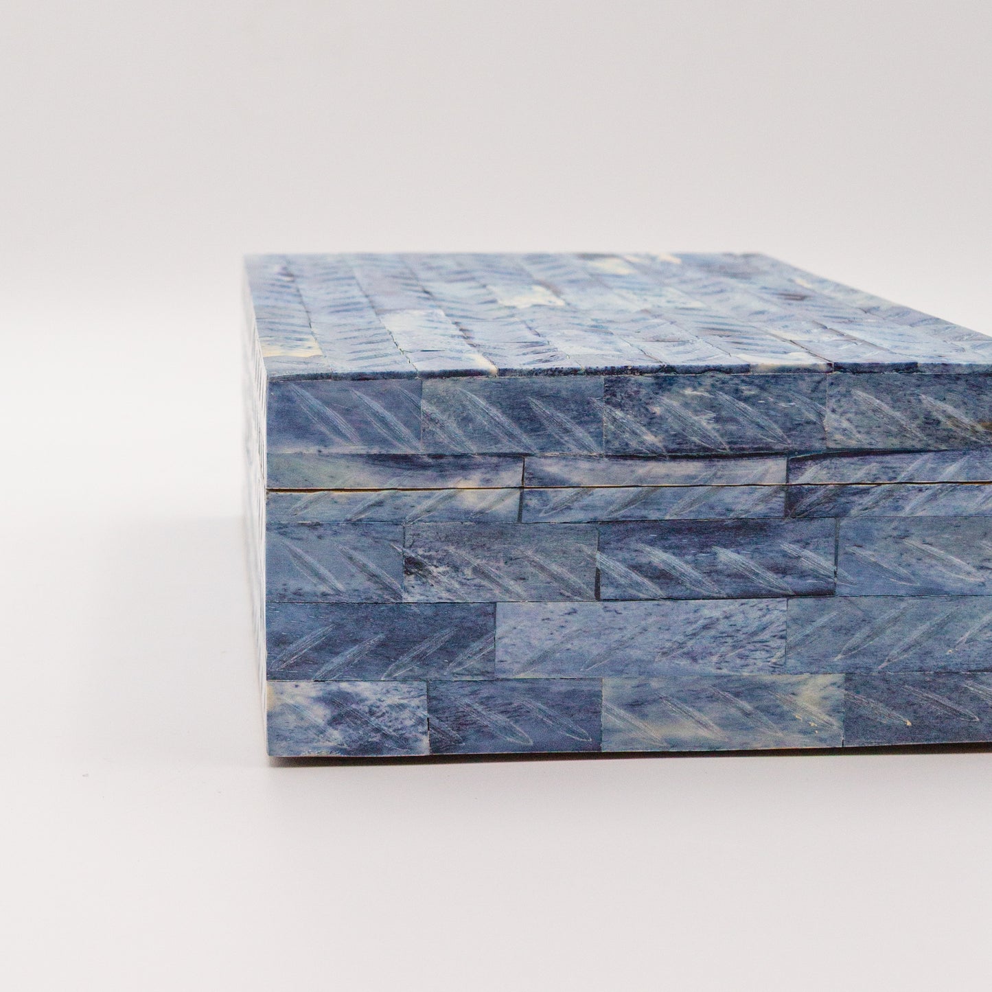 Blue Bone Inlay Box