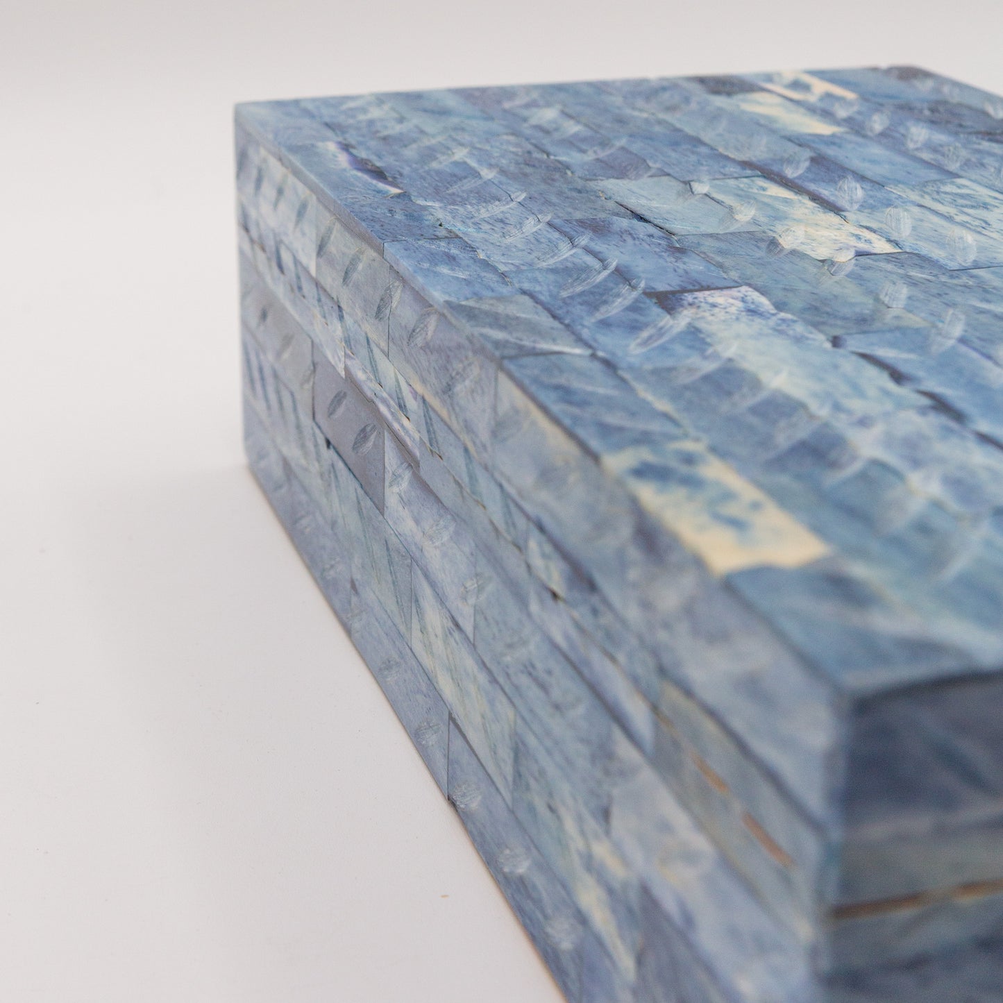 Blue Bone Inlay Box