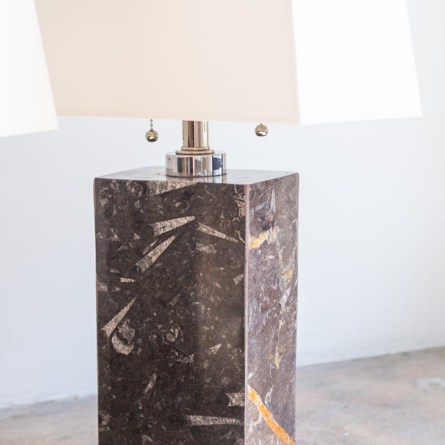Fossilized Base Table Lamps