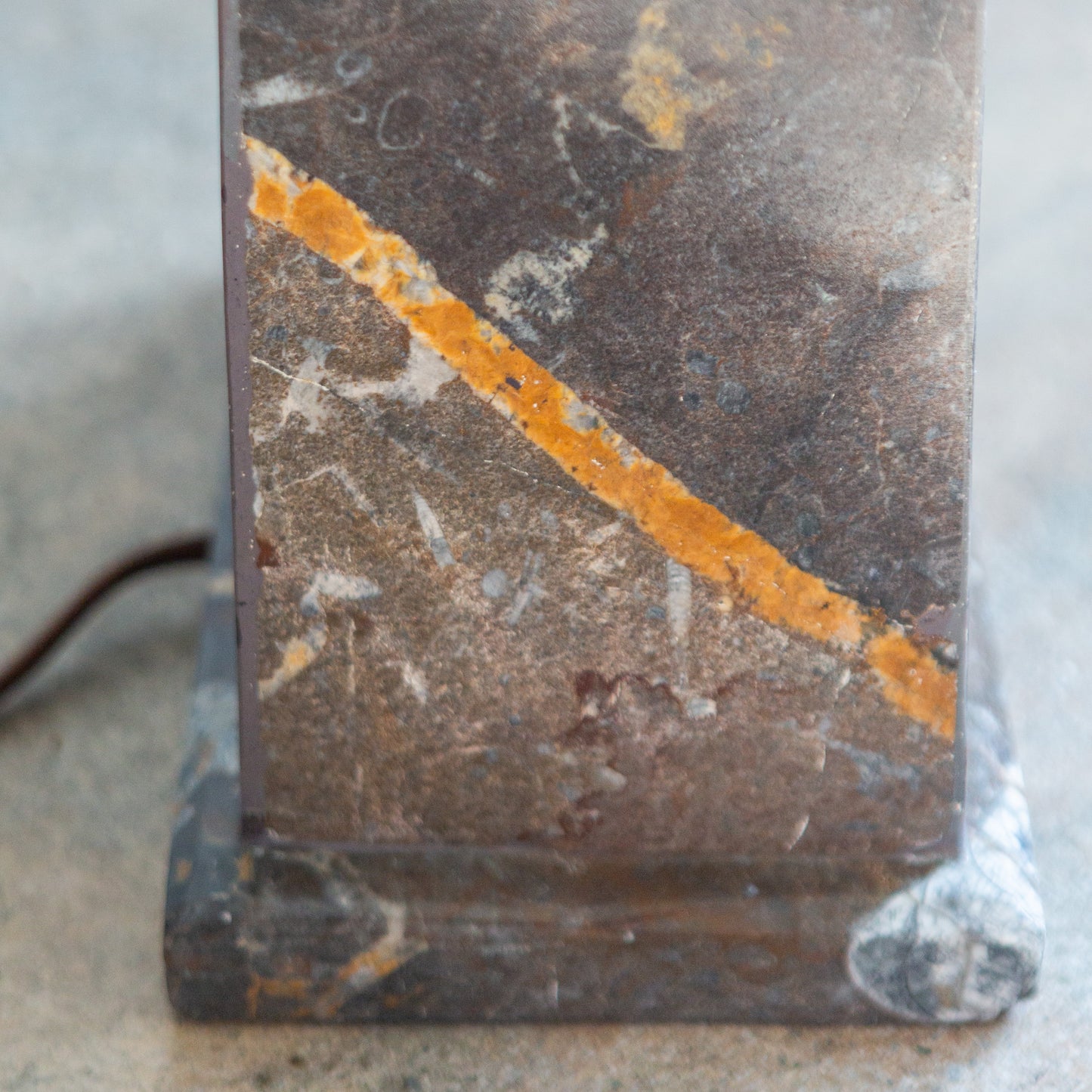 Fossilized Base Table Lamps