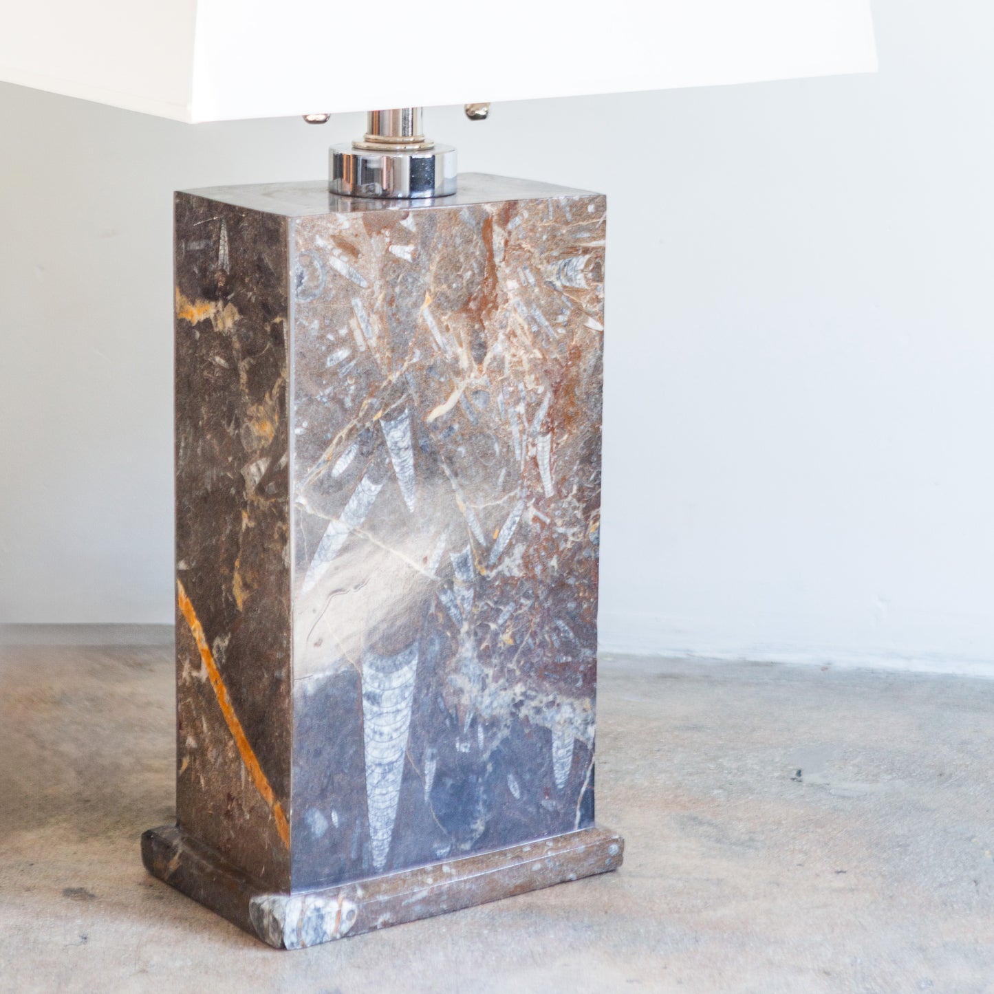 Fossilized Base Table Lamps