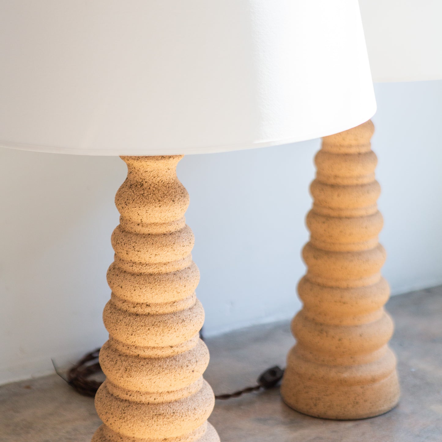 Conical Ceramic Table Lamps