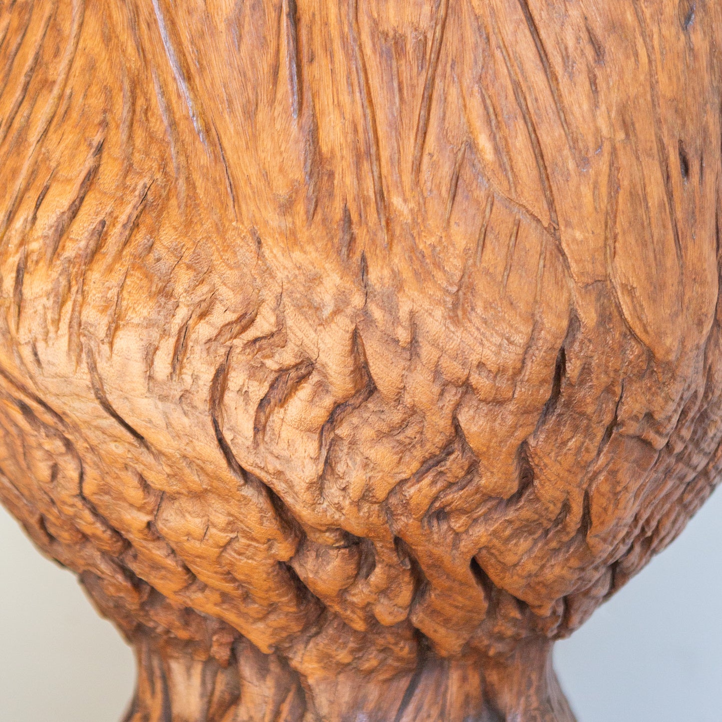 Burlwood Root Pedestal Planter