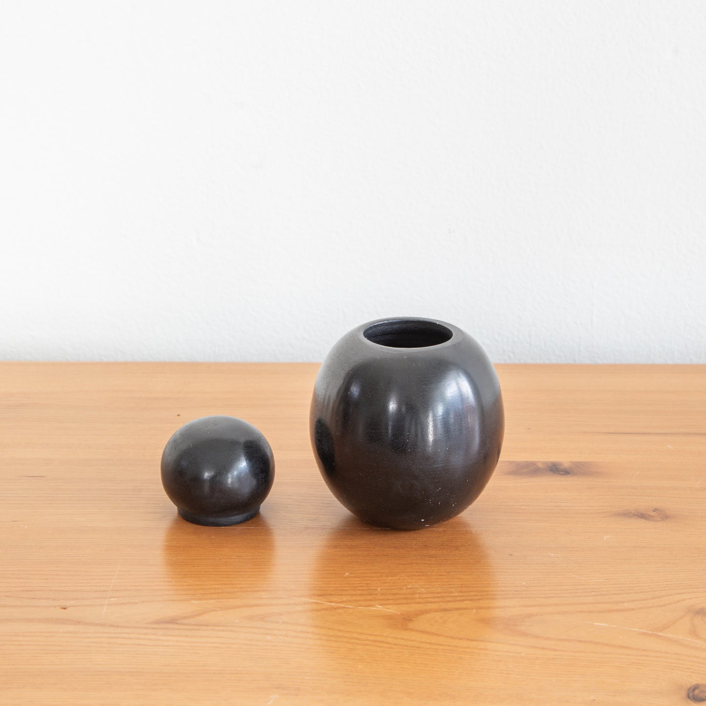 Black Marblelous Jar - Small