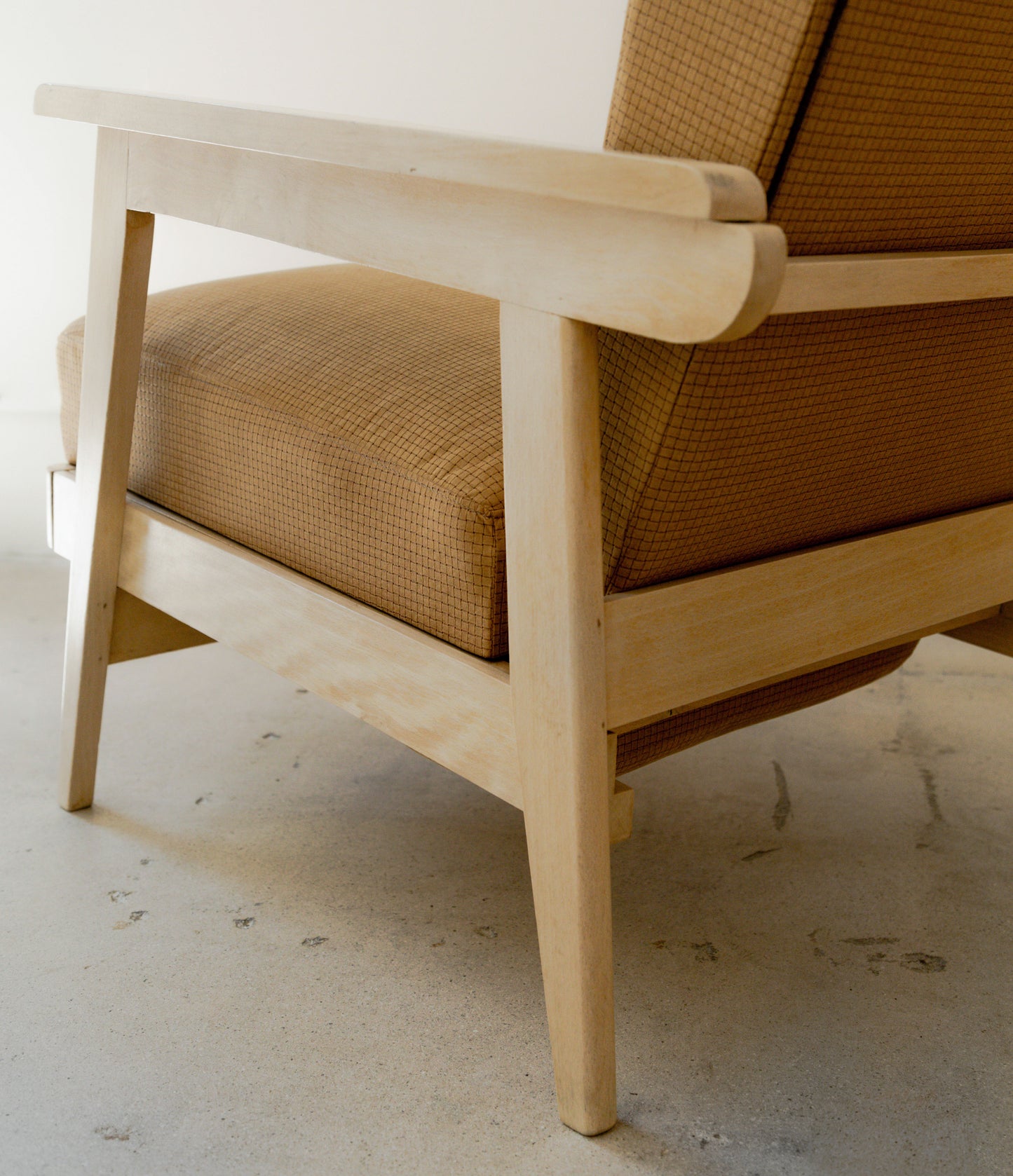 French Reclining Lounge Chair