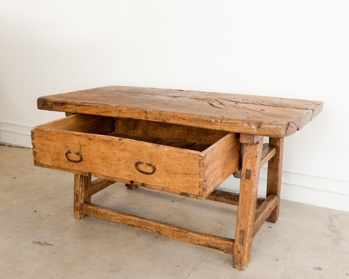Spanish Colonial Sabino Wood Work Table