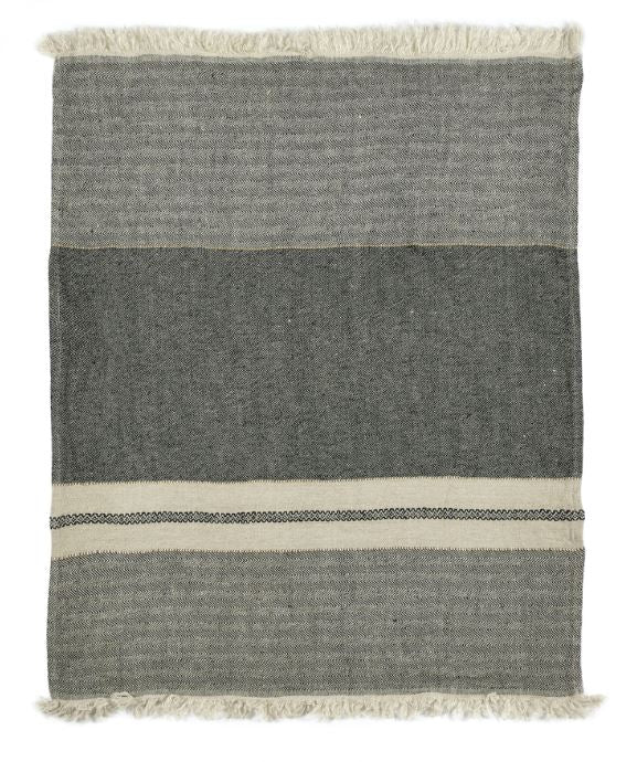 Libeco | Tack Stripe Belgian Linen Throw