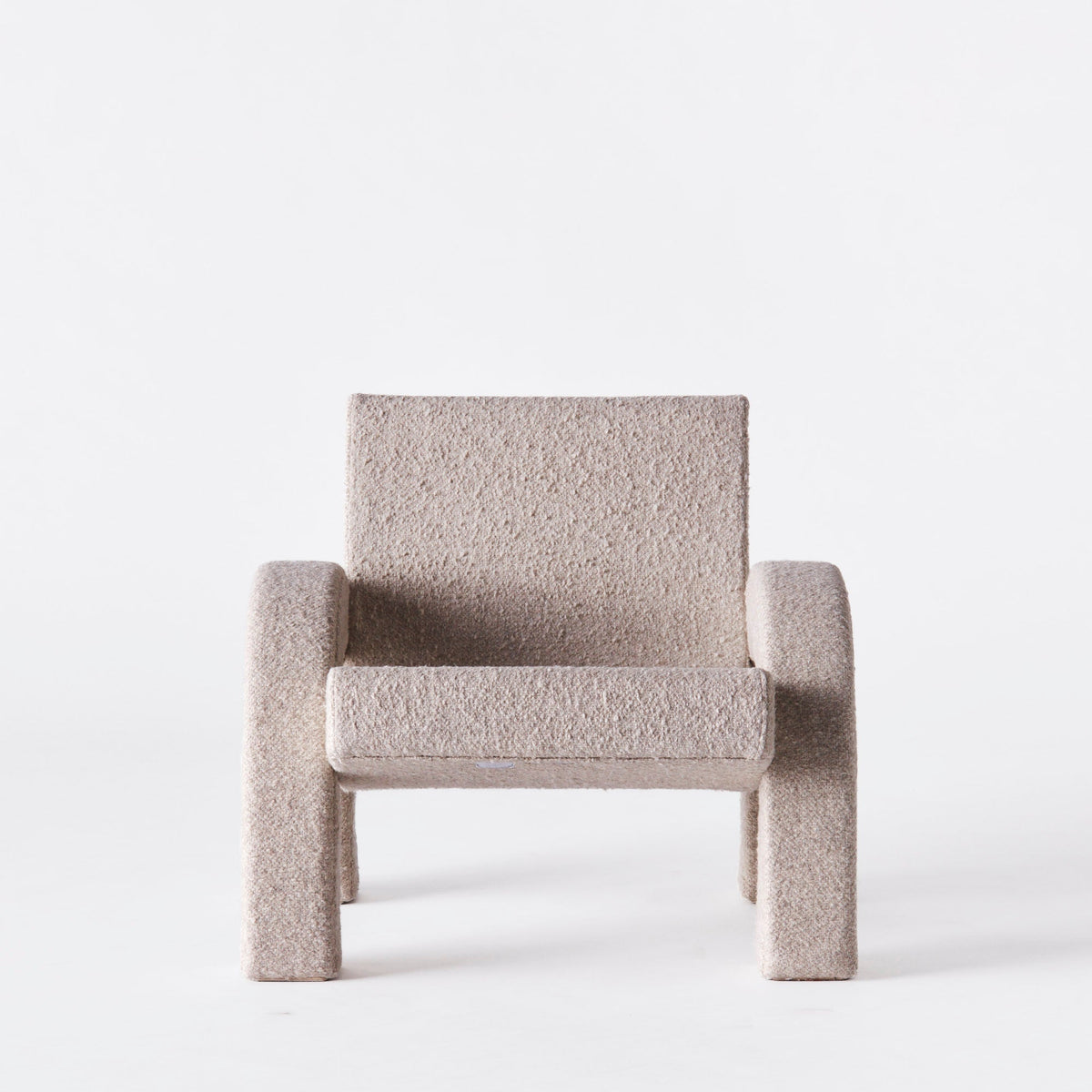 Arco Lounge Chair Boucle Natural
