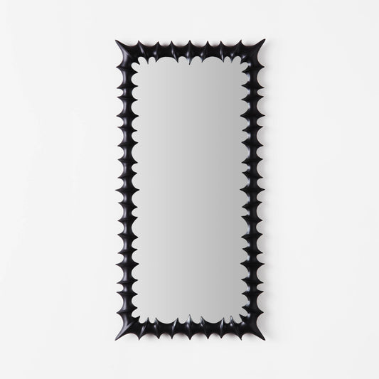 Dusty Deco | Brutalist Mirror Large Black