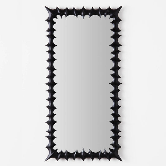 Brutalist Mirror Large Black