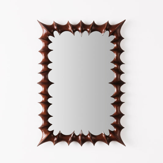 Dusty Deco | Brutalist Mirror Small Natural