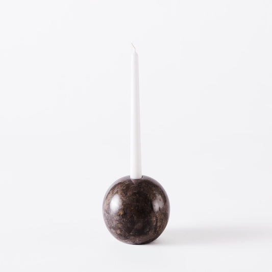 Dusty Deco | Sphere Candle Holder 12 Grey