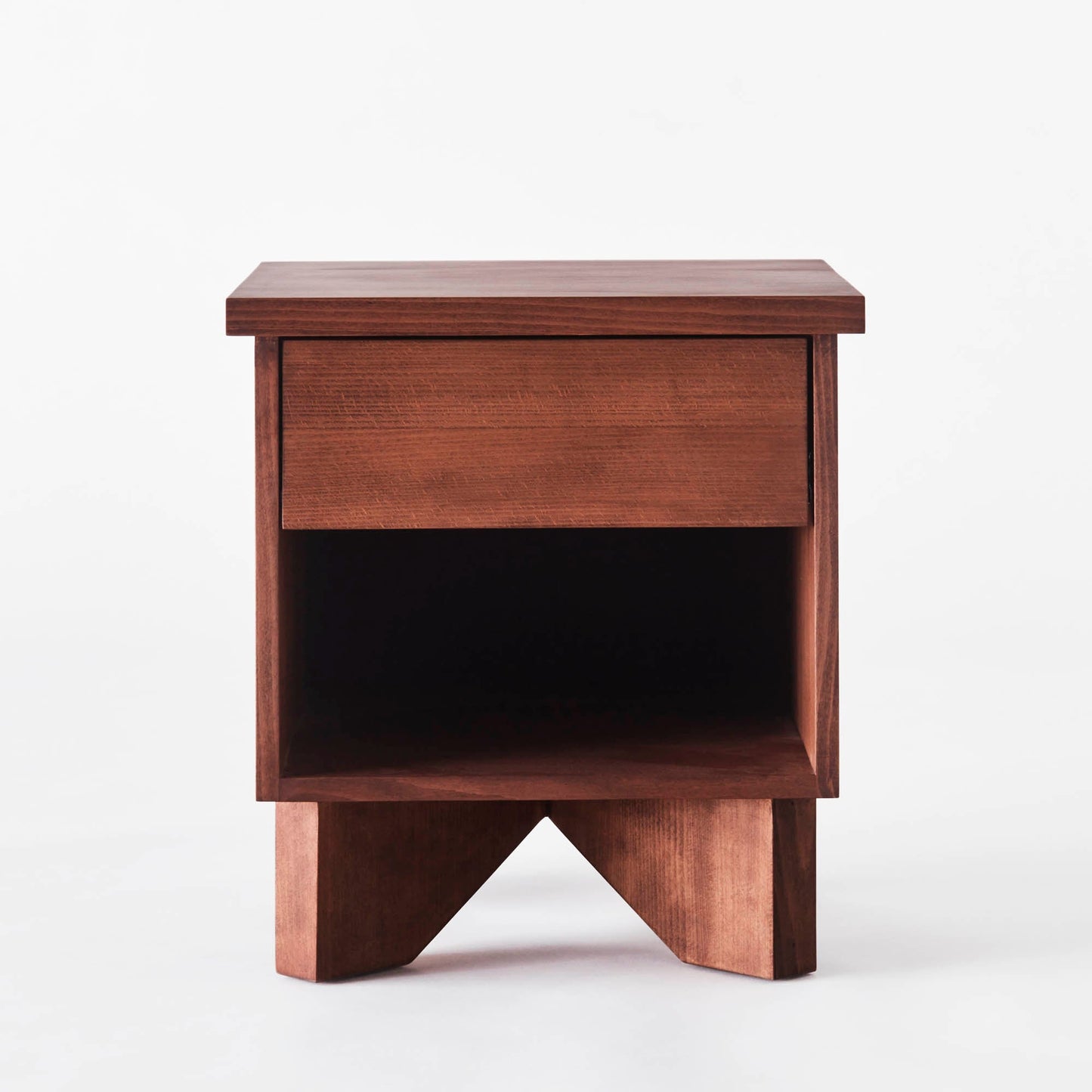 Dusty Deco | V Bedside Table Beech
