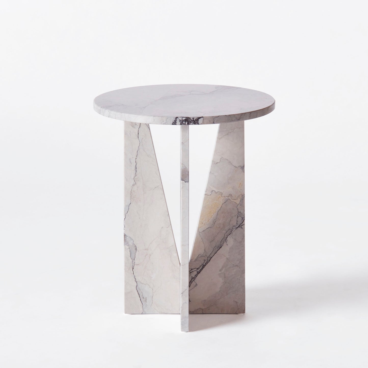 Dusty Deco | V Side Table Albanian Grey