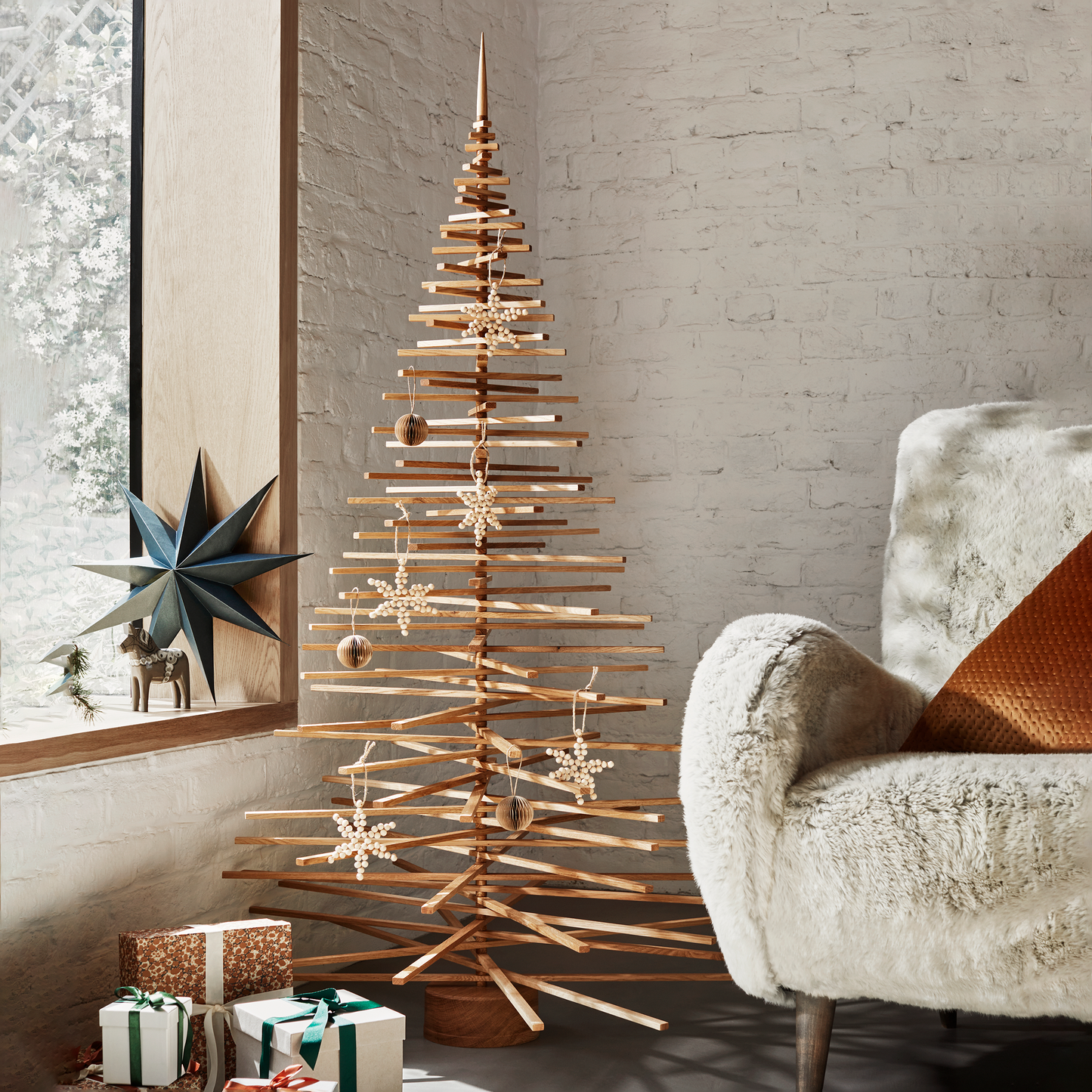 Wooden Christmas Tree - 1'