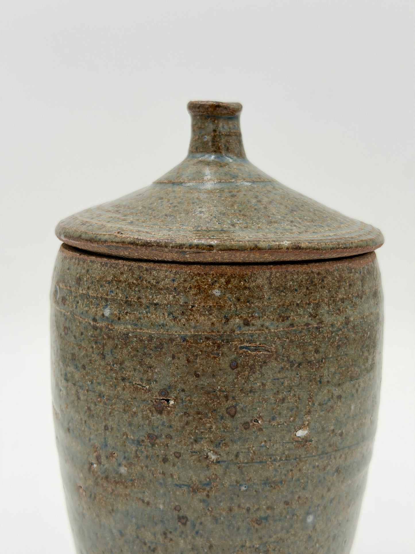 Mitsuko Ikeno | Speckle Tone Lidded Vessel