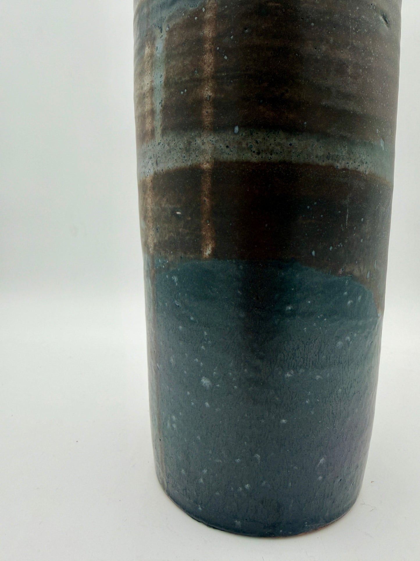 Mitsuko Ikeno |  Dark + Moody Glazed Ceramic Vase