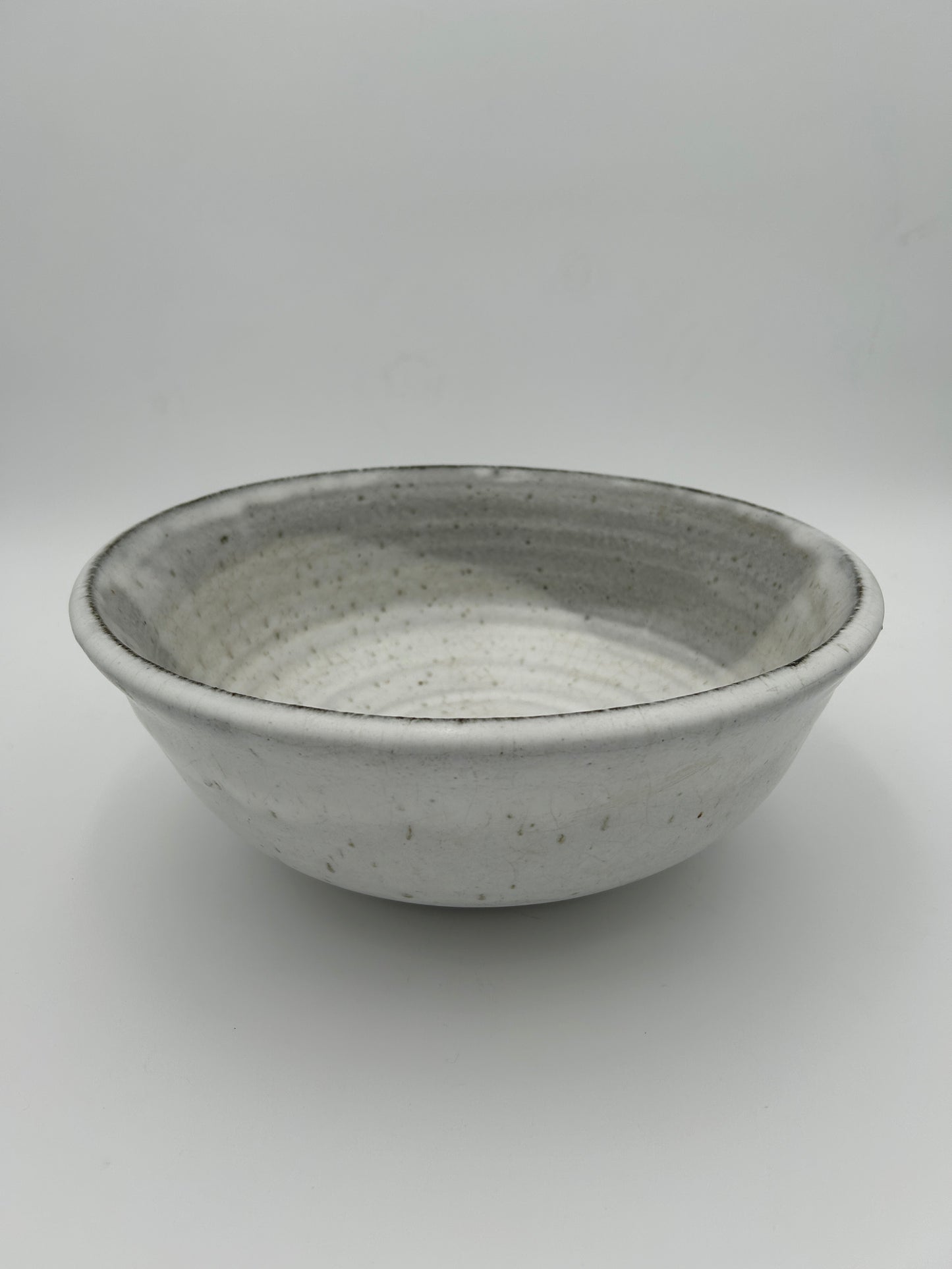 White Matte Ceramic Bowl