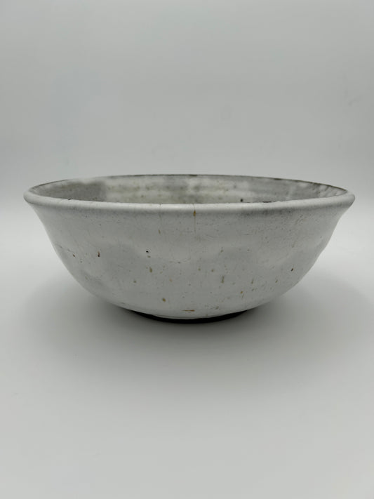 White Matte Ceramic Bowl