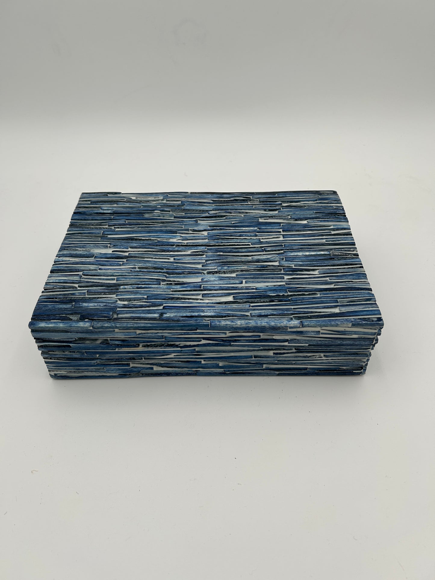 Blue Bone Inlay Box
