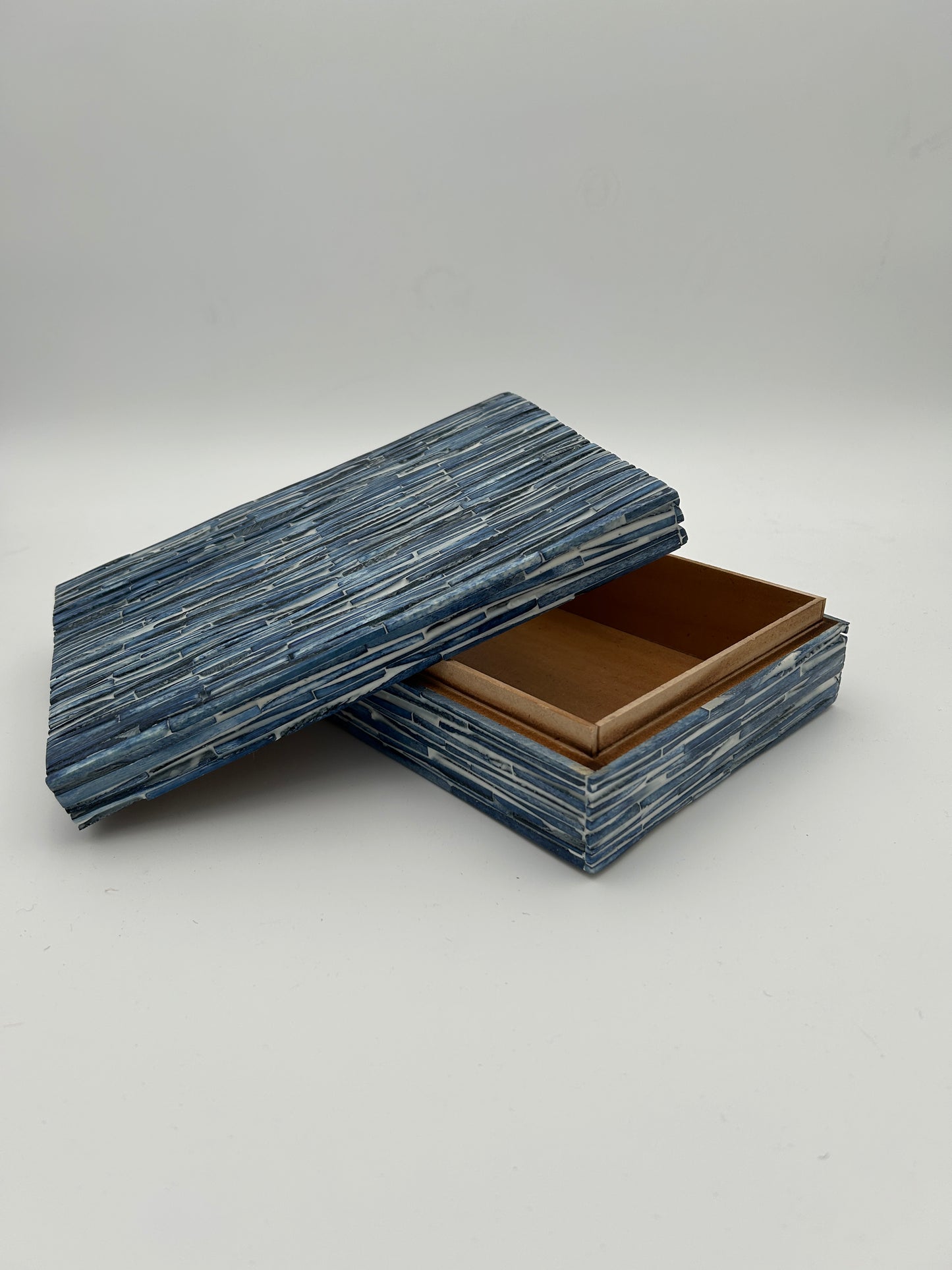 Blue Bone Inlay Box
