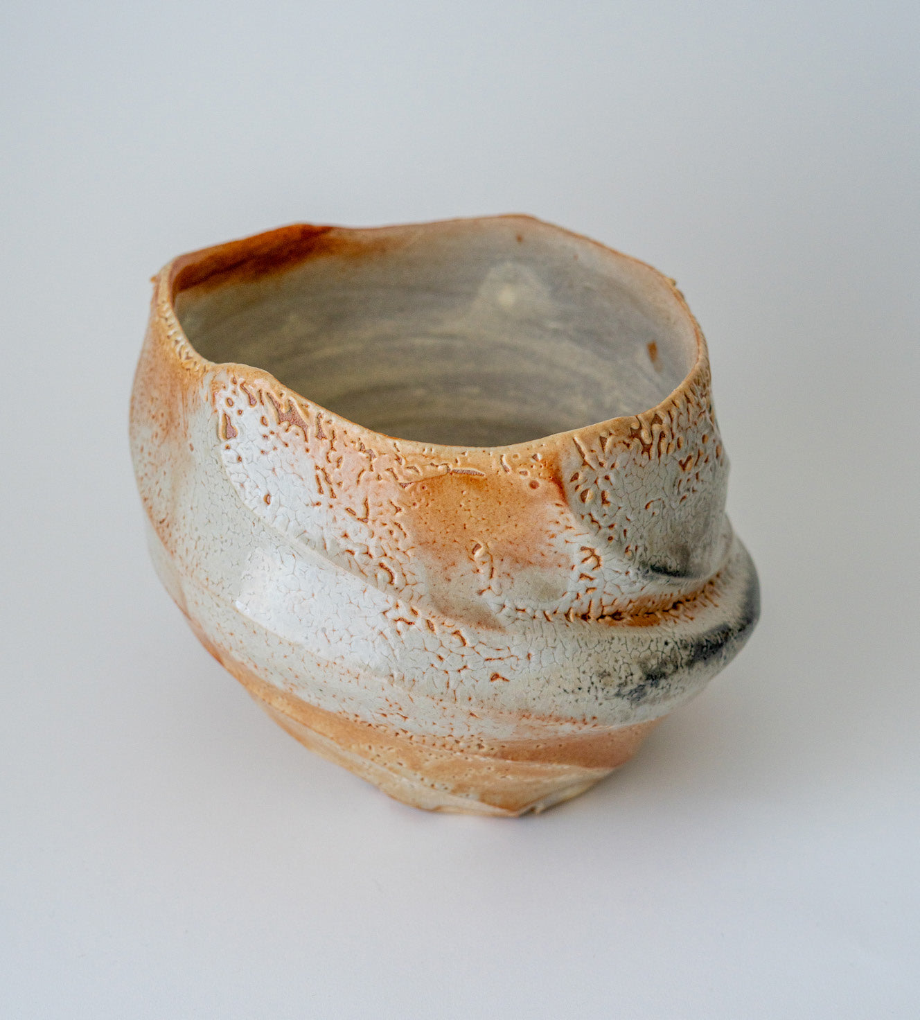 Lee Kawasaki | Orange Shino Plant Pot