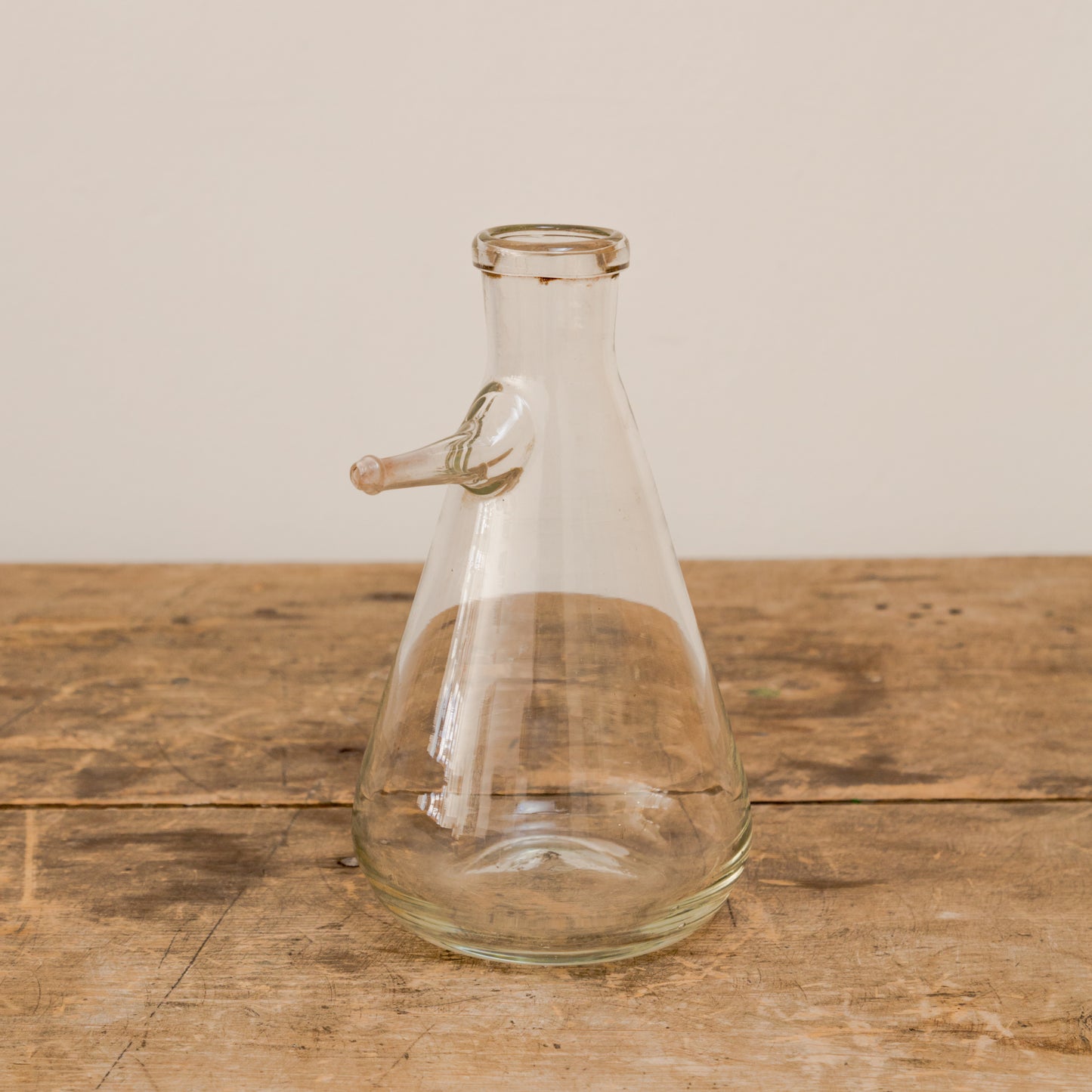 Vintage Lab Glass Mini Beaker Vessel