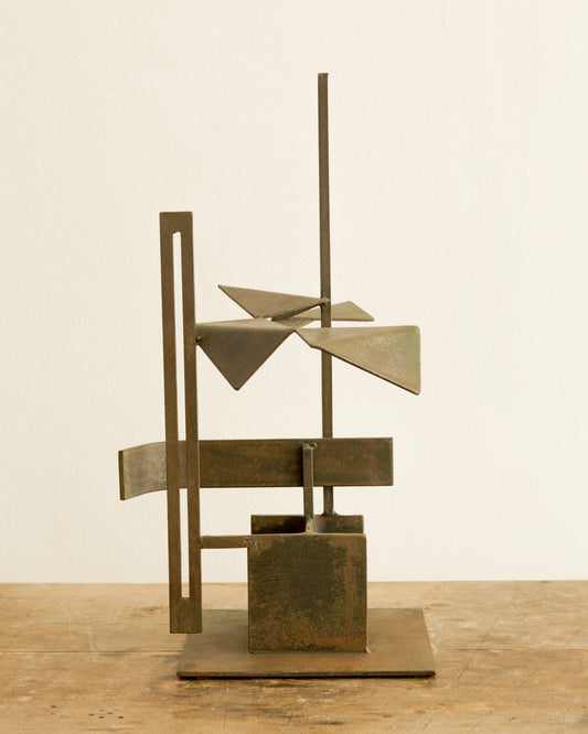 D. Malken | Brutalist Steel Sculpture