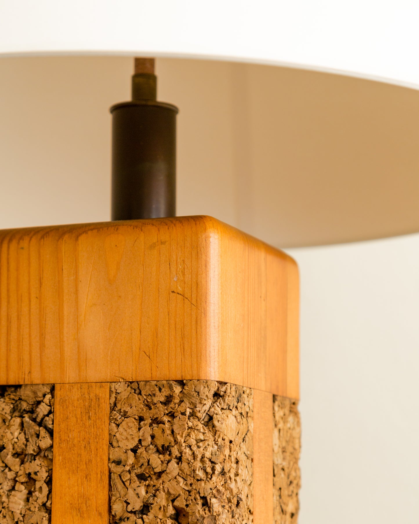 Cork + Pine Table Lamp