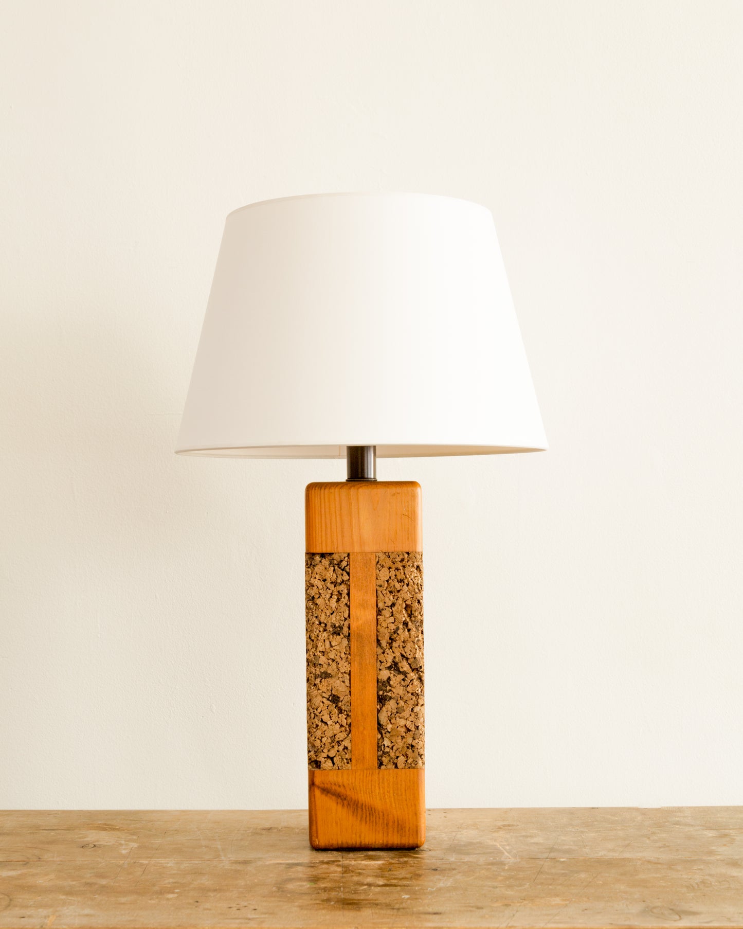 Cork + Pine Table Lamp